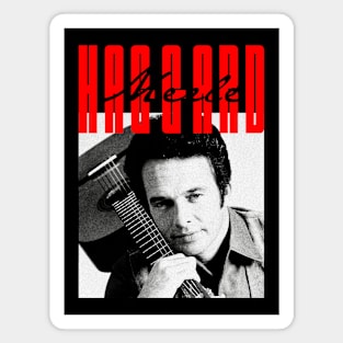 Merle Haggard -- Aesthetic Fan Art Design Magnet